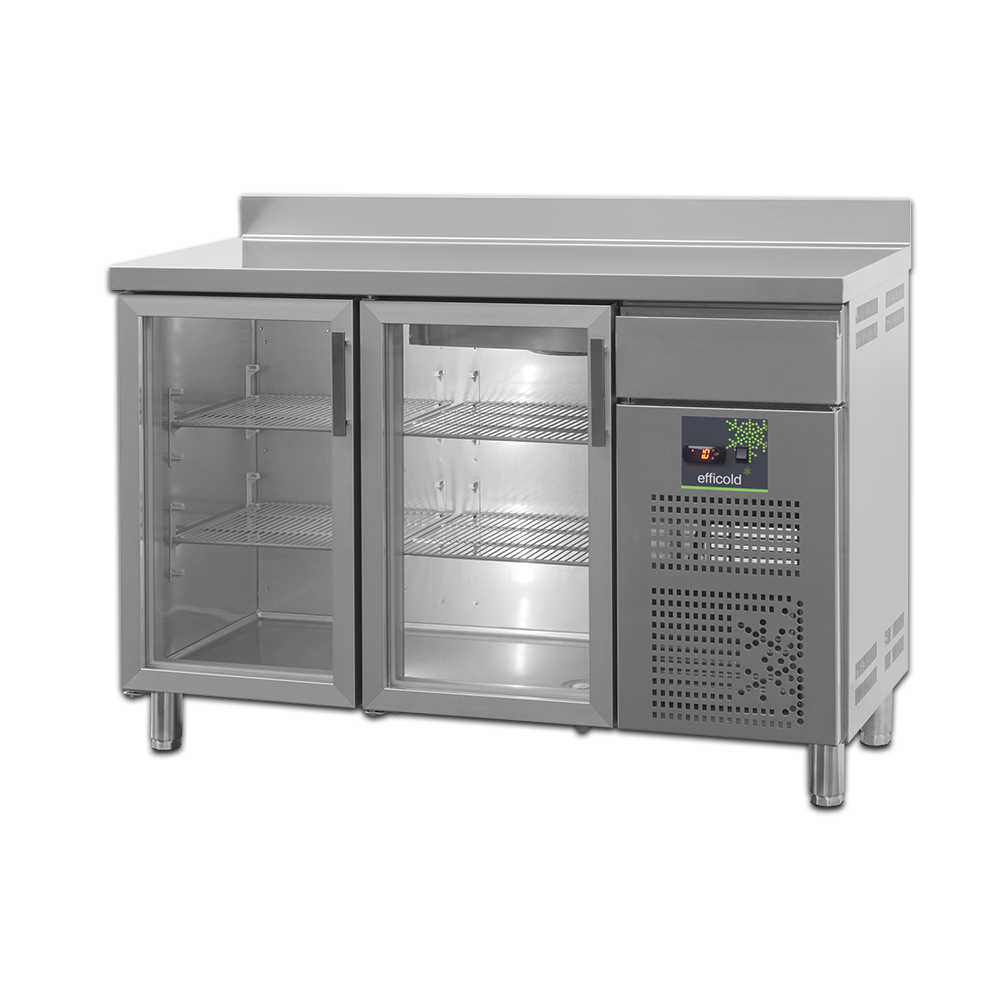 Kegerator Dispro Inox 2 puertas CRISTAL, FBR-150 115V-50/60H