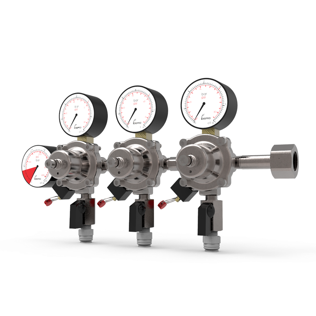 Regulador Eco 3 Cuerpos Dispro G1/2&quot; 5/8&quot;