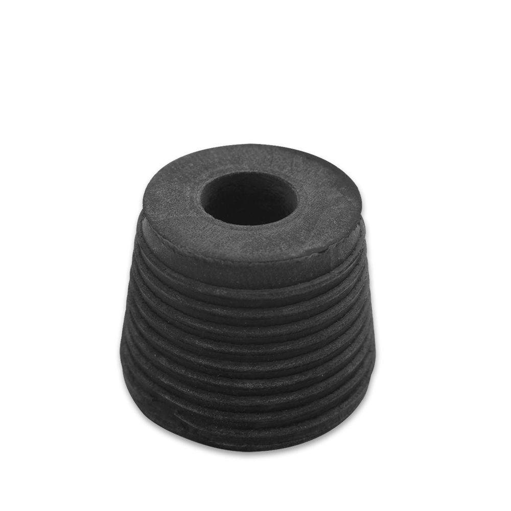 Tapón de Goma con 1 agujero 9mm