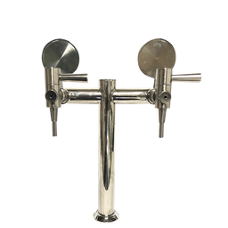 T-Bar 2 grifos inox