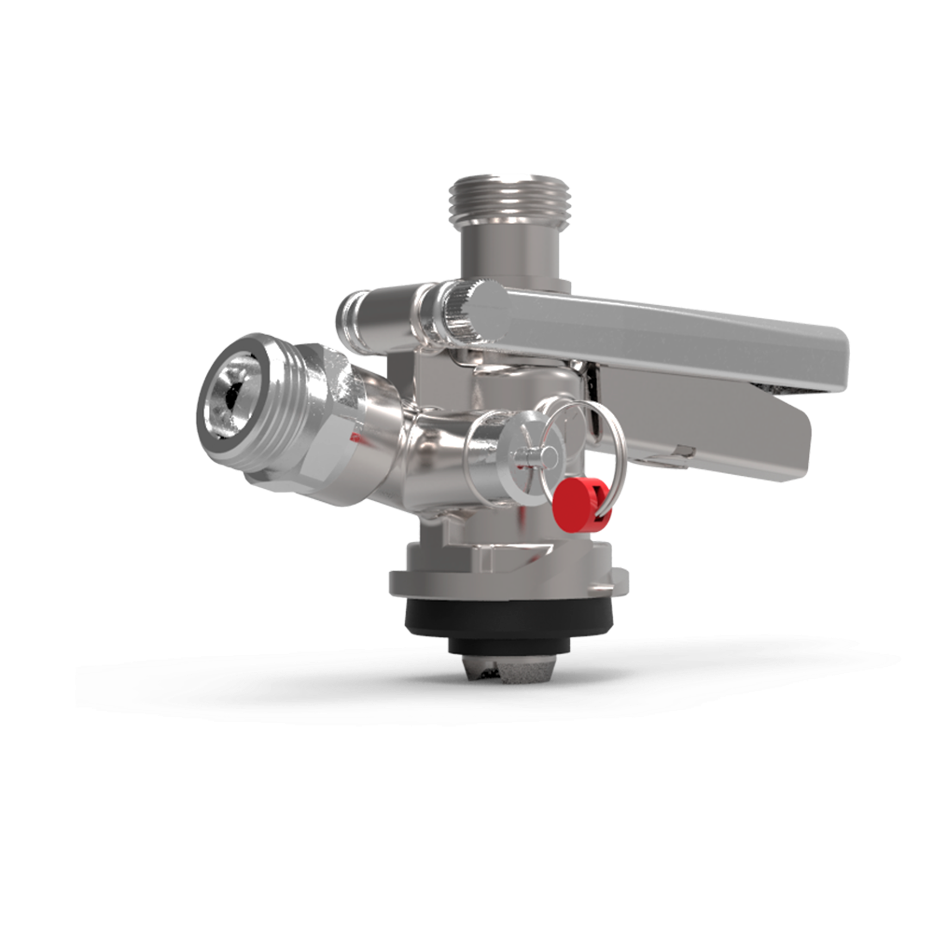 Pinchador Barril Tipo D Draught G5/8&quot; válvula CO2