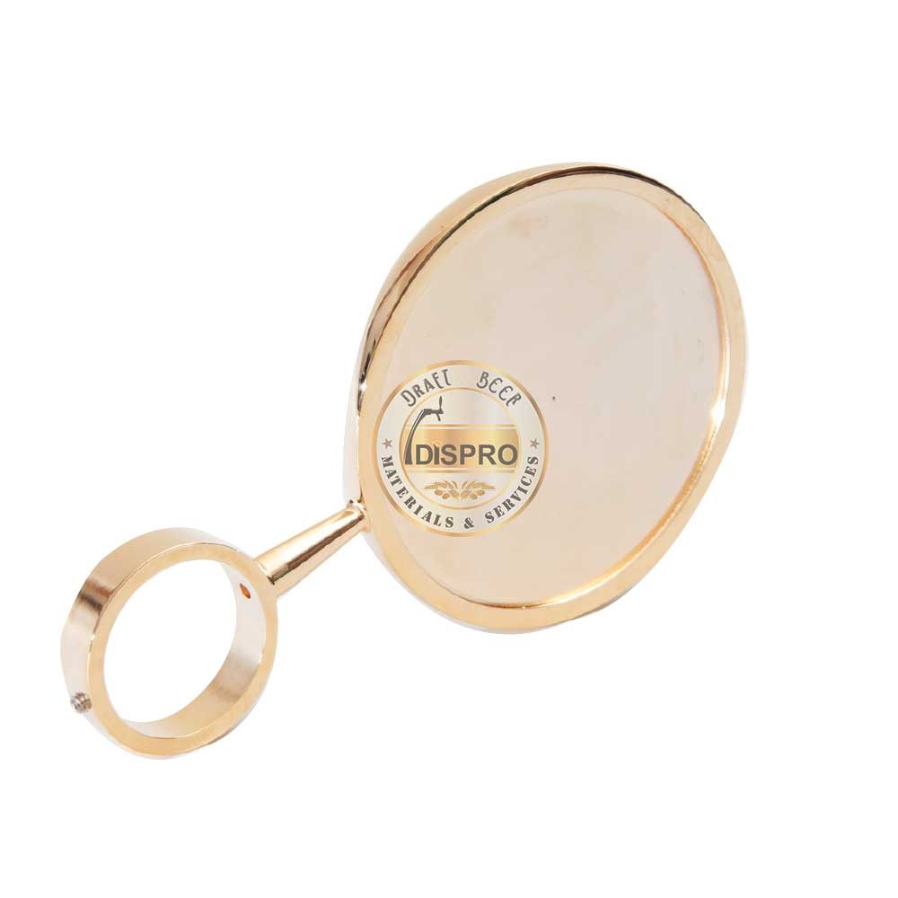 Medallon Ciego Aro D 30mm Dorado