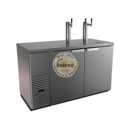 [OD052] Kegerator Dispro Inox 2 puertas, FDD-59-S-N 115V-50/60H