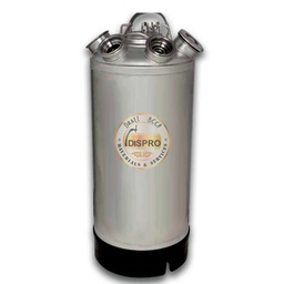 [DL043] Tanqueta de Limpieza 18L Inox 4tomas + 2pre-mix