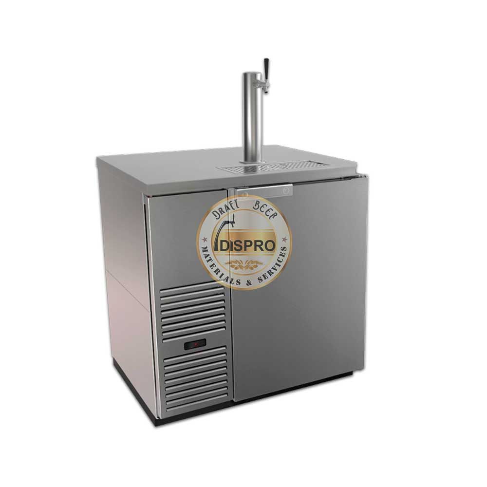 Kegerator Dispro Inox 1 puerta, FDD-36-S-N 115V-50/60H