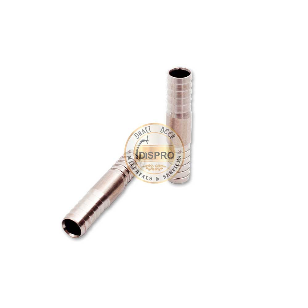 Unión de Acero Inox d 6x 8mm x 40mm largo (5/16")