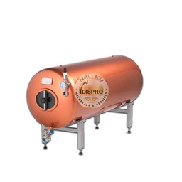 [OD025] Duotank 1.000Litros Refrigerado Pintado Cobre Pulido