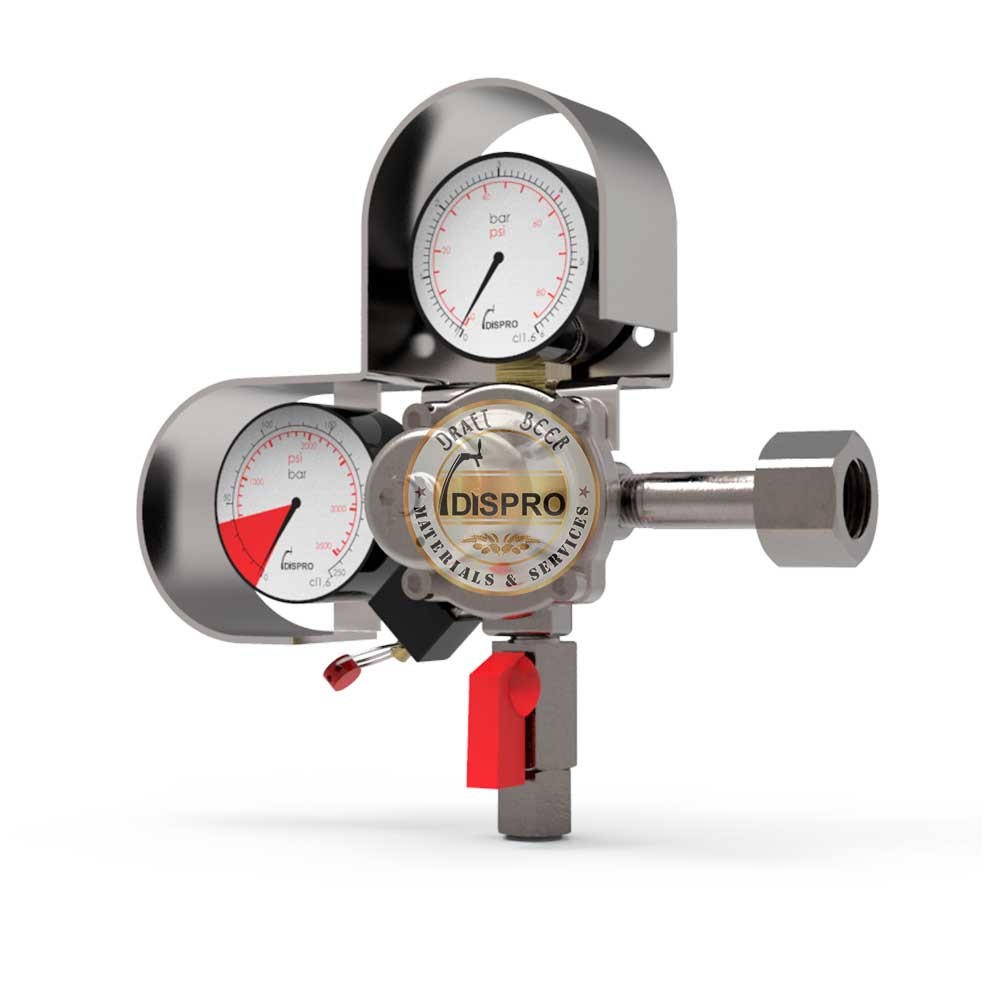 Regulador Plus 1 Cuerpo Dispro N2 (nitrógeno) 200bar G5/8"