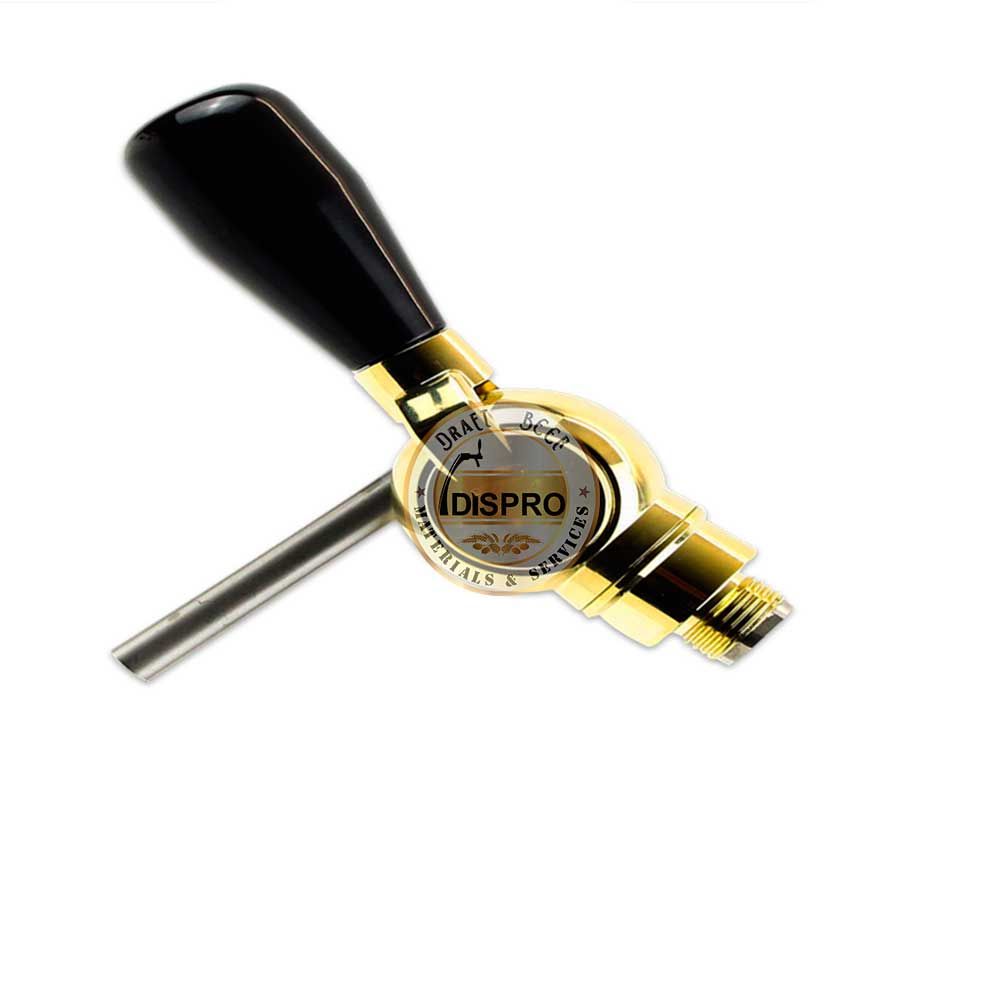 Grifo Alfa Dorado Compensador G5/8" L35 JG 3/8"