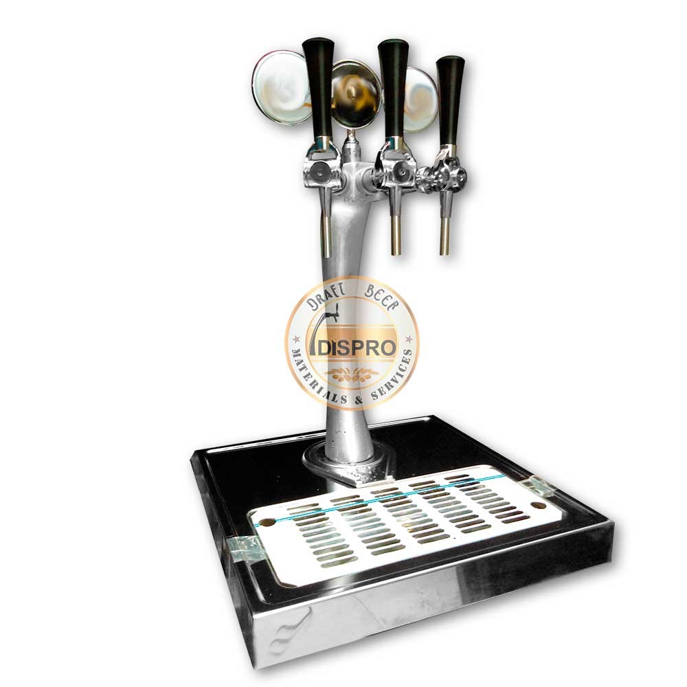 Queen Triplo Expo Cromada 3 grifos Led