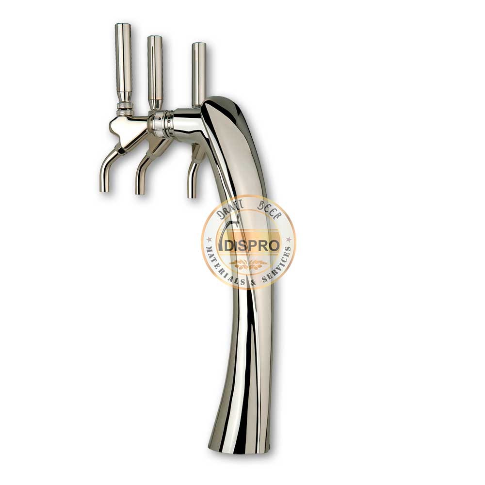 Queen Triplo Cromada 3 grifos