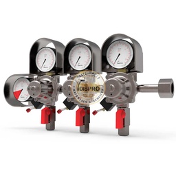 [PM059] Regulador Plus 3 Cuerpos Dispro Rosca G1/2" JG5/16"