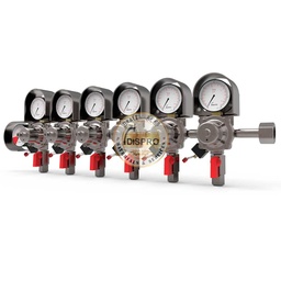 [PM068] Regulador Eco 6 Cuerpos Dispro G1/2" 5/8"