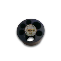 [CP045] Tapón de Goma 6 agujeros 4x9mm + 2x15mm