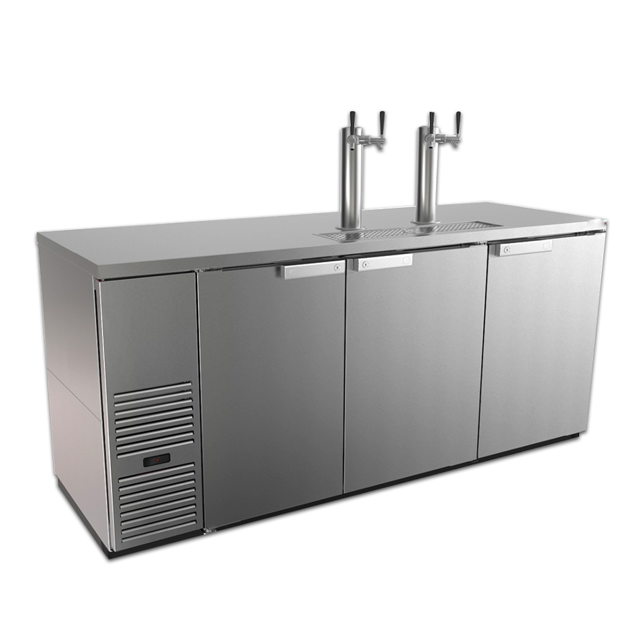 Kegerator Dispro Inox 2 puertas, FDD-79-S-N 115V-50/60H