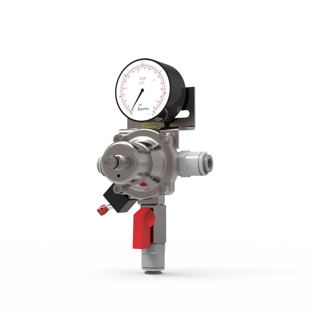 Regulador Plus 1 Cuerpo Dispro Pared/Secundario JG5/16"