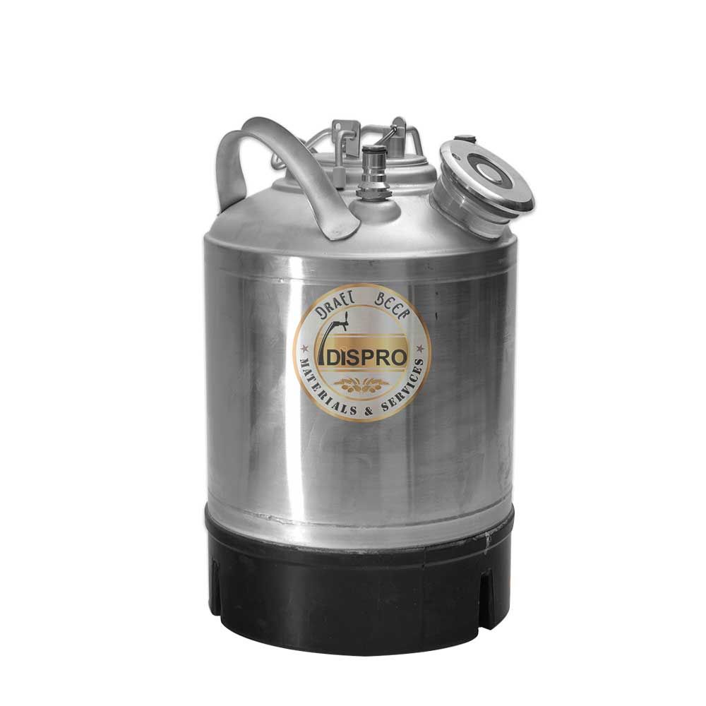 Tanqueta de Limpieza 9L Inox 1 tomas + 2pre-mix