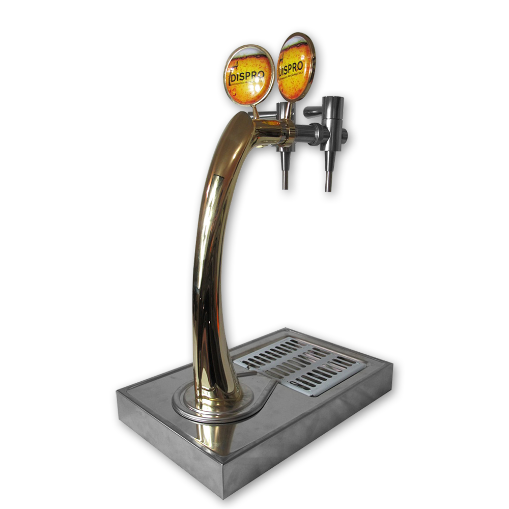 Queen Duplo Dorada 2 grifos