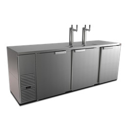 [OD055] Kegerator Dispro Inox 3 puertas, FDD-95-S-N 115V-50/60H