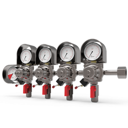 [PM015] Reguladoe Plus 4 Cuerpos Dispro Rosca DIN 5/8"